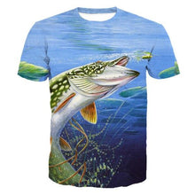 Load image into Gallery viewer, 3D Fish T- Shirt Collection V1
