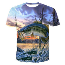 Load image into Gallery viewer, 3D Fish T- Shirt Collection V1