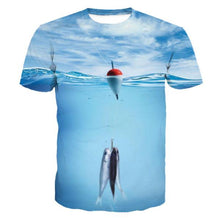 Load image into Gallery viewer, 3D Fish T- Shirt Collection V1
