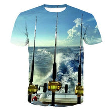 Load image into Gallery viewer, 3D Fish T- Shirt Collection V3