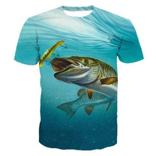 Load image into Gallery viewer, 3D Fish T- Shirt Collection V4