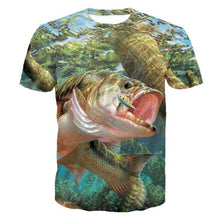 Load image into Gallery viewer, 3D Fish T- Shirt Collection V4