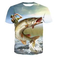 Load image into Gallery viewer, 3D Fish T- Shirt Collection V4