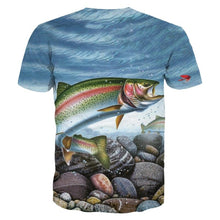 Load image into Gallery viewer, 3D Fish T- Shirt Collection V4