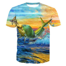 Load image into Gallery viewer, 3D Fish T- Shirt Collection V5