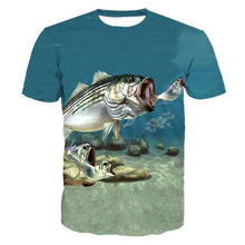Load image into Gallery viewer, 3D Fish T- Shirt Collection V5