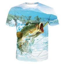 Load image into Gallery viewer, 3D Fish T- Shirt Collection V5