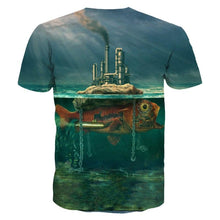 Load image into Gallery viewer, 3D Fish T- Shirt Collection V5