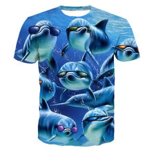 Load image into Gallery viewer, 3D Fish T- Shirt Collection V6
