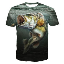Load image into Gallery viewer, 3D Fish T- Shirt Collection V8