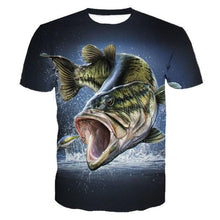 Load image into Gallery viewer, 3D Fish T- Shirt Collection V8