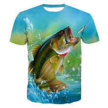 Load image into Gallery viewer, 3D Fish T- Shirt Collection V8