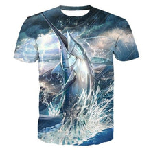 Load image into Gallery viewer, 3D Fish T- Shirt Collection V8