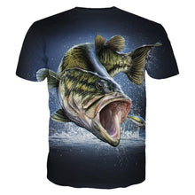 Load image into Gallery viewer, 3D Fish T- Shirt Collection V8