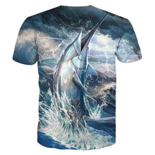 Load image into Gallery viewer, 3D Fish T- Shirt Collection V8
