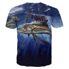 Load image into Gallery viewer, 3D Fish T- Shirt Collection V8