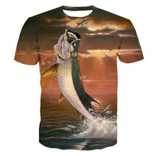 Load image into Gallery viewer, 3D Fish T- Shirt Collection V9