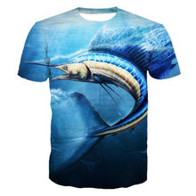 Load image into Gallery viewer, 3D Fish T- Shirt Collection V9