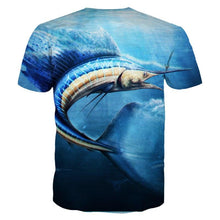 Load image into Gallery viewer, 3D Fish T- Shirt Collection V9