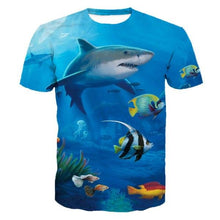 Load image into Gallery viewer, 3D Fish T- Shirt Collection V10