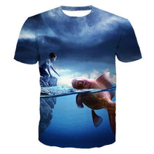 Load image into Gallery viewer, 3D Fish T- Shirt Collection V10