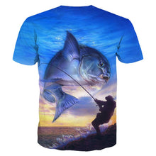 Load image into Gallery viewer, 3D Fish T- Shirt Collection V10