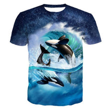 Load image into Gallery viewer, 3D Fish T- Shirt Collection V11