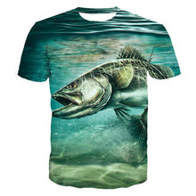 Load image into Gallery viewer, 3D Fish T- Shirt Collection V12