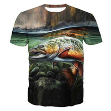 Load image into Gallery viewer, 3D Fish T- Shirt Collection V12