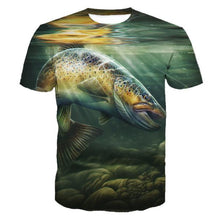 Load image into Gallery viewer, 3D Fish T- Shirt Collection V12