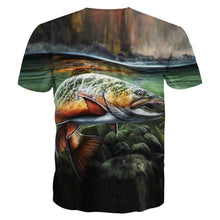 Load image into Gallery viewer, 3D Fish T- Shirt Collection V12