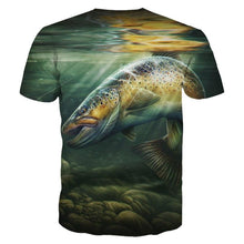 Load image into Gallery viewer, 3D Fish T- Shirt Collection V12