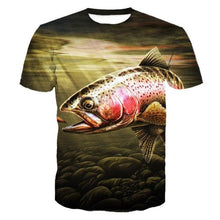 Load image into Gallery viewer, 3D Fish T- Shirt Collection V13