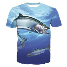 Load image into Gallery viewer, 3D Fish T- Shirt Collection V14