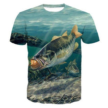 Load image into Gallery viewer, 3D Fish T- Shirt Collection V14