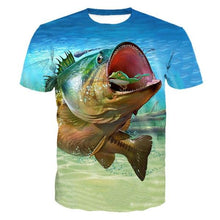 Load image into Gallery viewer, 3D Fish T- Shirt Collection V15