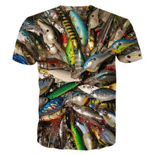 Load image into Gallery viewer, 3D Fish T- Shirt Collection V15