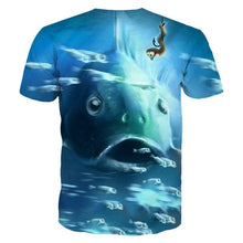 Load image into Gallery viewer, 3D Fish T- Shirt Collection V15