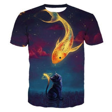 Load image into Gallery viewer, 3D Fish T- Shirt Collection V16
