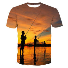 Load image into Gallery viewer, 3D Fish T- Shirt Collection V16