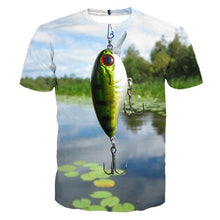 Load image into Gallery viewer, 3D Fish T- Shirt Collection V16
