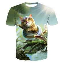 Load image into Gallery viewer, 3D Fish T- Shirt Collection V16