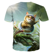 Load image into Gallery viewer, 3D Fish T- Shirt Collection V16