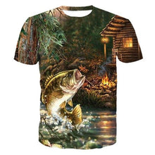 Load image into Gallery viewer, 3D Fish T- Shirt Collection V17