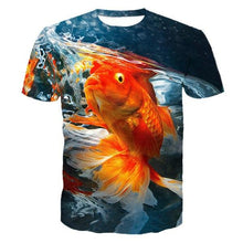 Load image into Gallery viewer, 3D Fish T- Shirt Collection V17