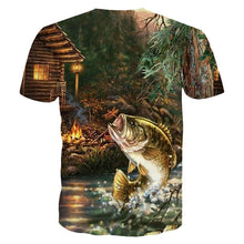 Load image into Gallery viewer, 3D Fish T- Shirt Collection V17