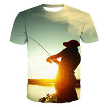 Load image into Gallery viewer, 3D Fish T- Shirt Collection V18