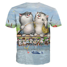 Load image into Gallery viewer, 3D Fish T- Shirt Collection V18