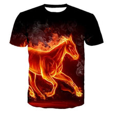 Load image into Gallery viewer, 3D Horse T-shirt Collection V4
