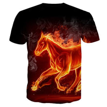 Load image into Gallery viewer, 3D Horse T-shirt Collection V4